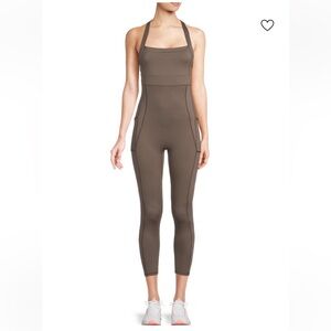 FP Movement by Free People Taupe Jumpsuit
